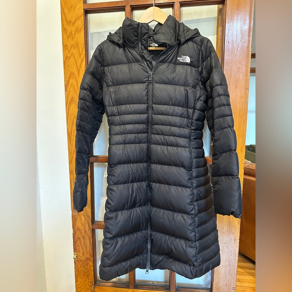 The North Face Women's Long Black Puffer Jacket